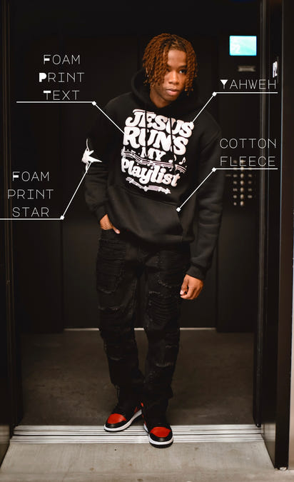 Jesus Runs My Playlist Hoodie